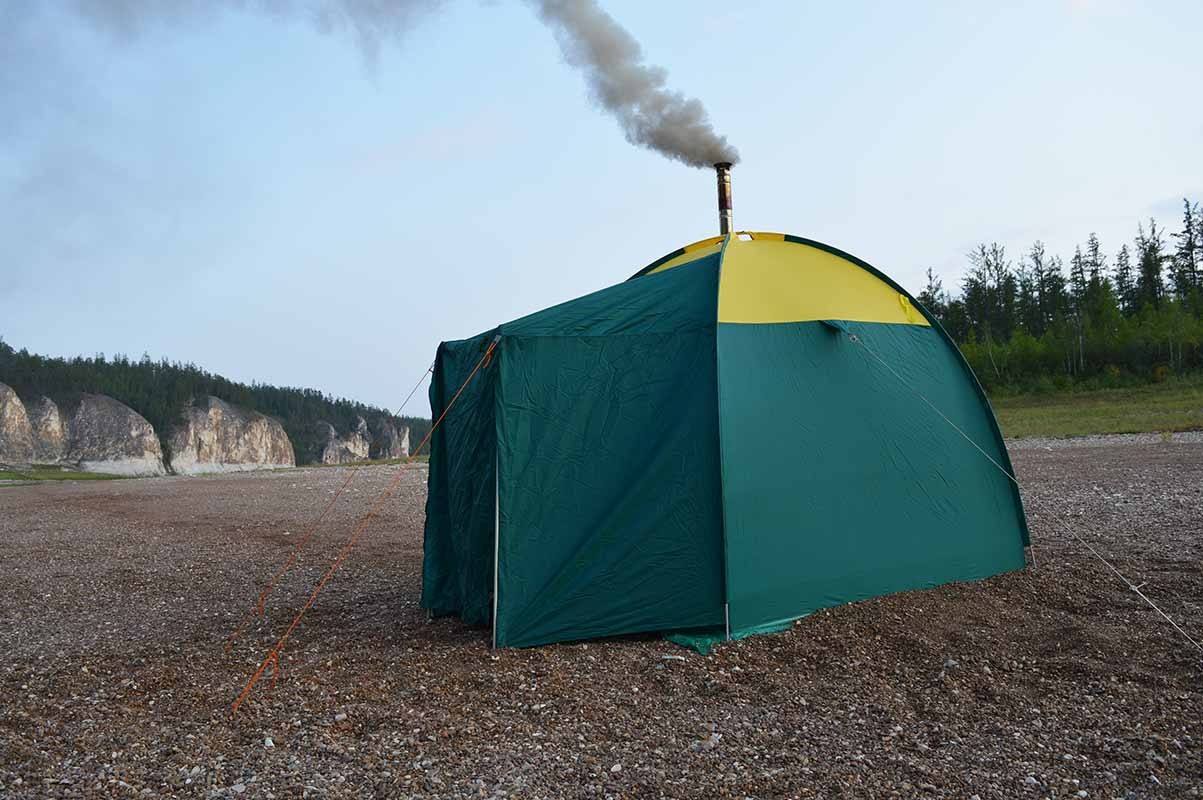 Картинка Палатка - баня походная Вольный Ветер с официального сайта