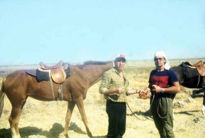 Туркмения. Конный верховой
