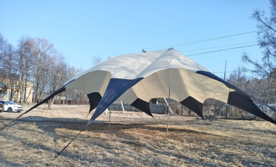 Тент "Звезда" средняя двойная в магазине производителя "Вольный Ветер"